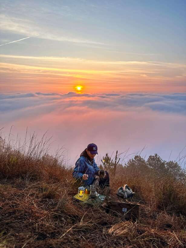 Dalat: Cloud Chasing packaged hike - Sunrise Pickup Included - A local breakfast after the hike
