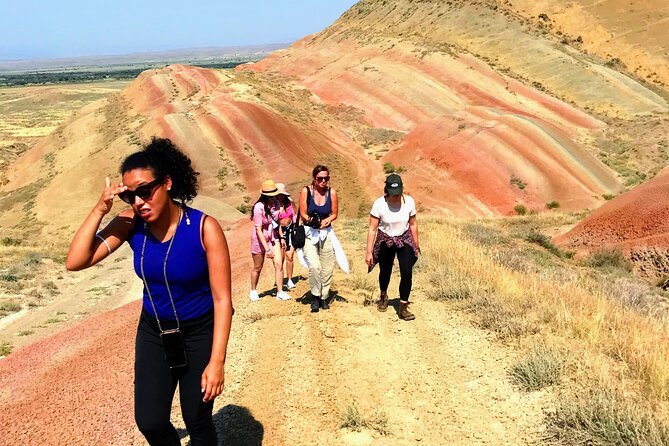 David Gareji and Real Rainbow Mountains Off-Road adventure + hike - Kapatadze Lake and the return through open country