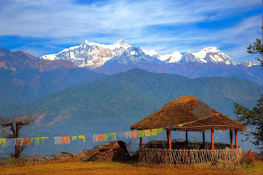 Day Hike at Annapurna Foothills - Kande to Australian Camp through the forest