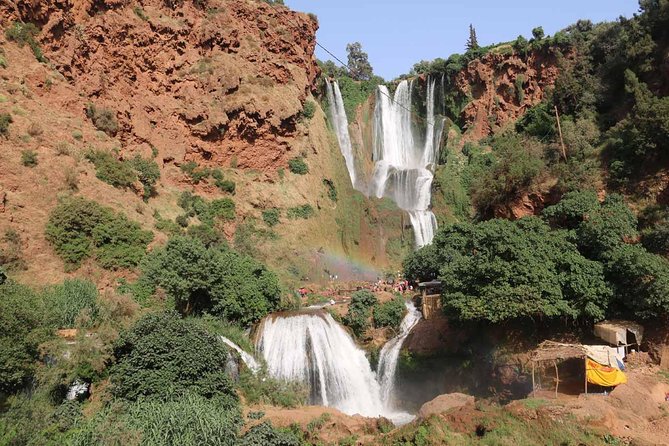 Day Trip To Ouzoud Waterfalls (Guide Hike & Boat are options) - Arriving at the 110-meter cascade