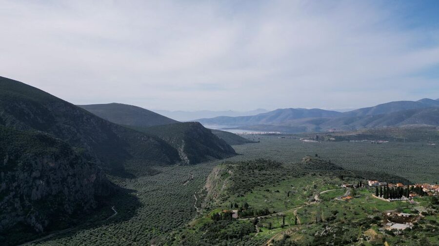 Delphi: Easy Hike on Ancient Path through the Olive Groves - Why the downhill design matters