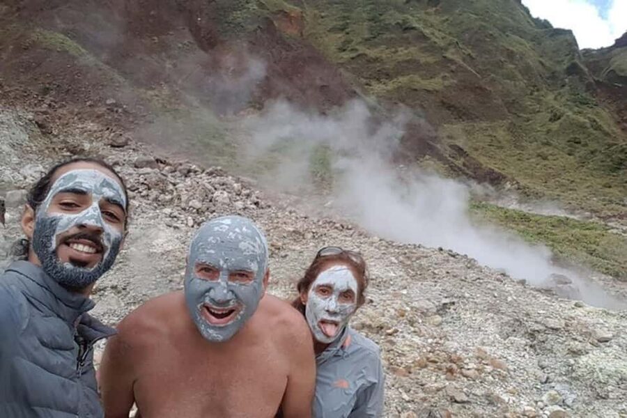 Dominica: Guided Boiling Lake Hike with Snacks - The first miles through forest and volcanic country