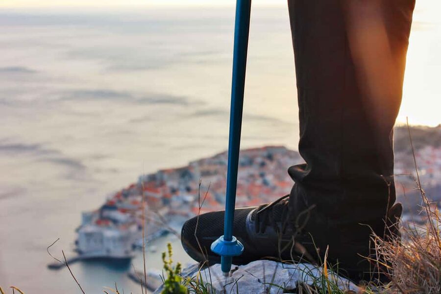 Dubrovnik Panoramic Sunset Hike - Reaching Mount Srđ and the Imperial fortress