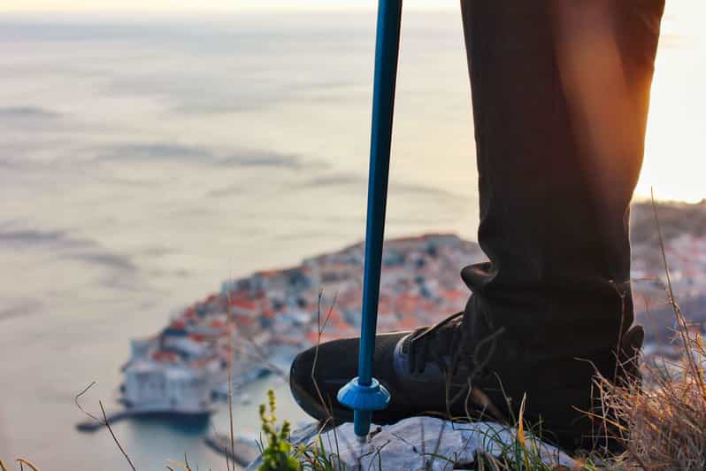 Dubrovnik Panoramic Sunset Hike - The road down to Bosanka