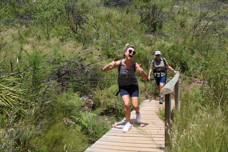 E-Bike & Hike Jonkershoek - The waterfall hike and the cold-water choice