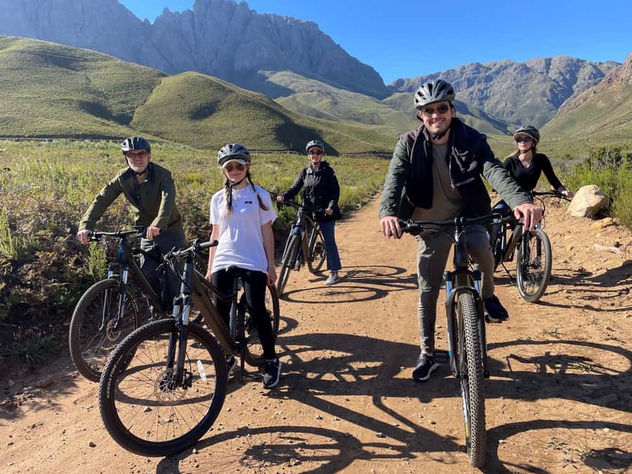 E-Bike & Hike Jonkershoek - E-biking through mountain and fynbos country