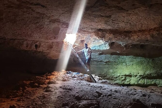 Edge Of The World Hike(Dinner under stars,village,bats cave,camp) - Bin Rasheed Cave, an optional rough-side adventure