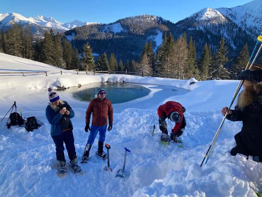 Ehrwald: Zugspitze Snowshoe Hiking Tour with Mountain Views - The two-hour walk toward the Zugspitze area