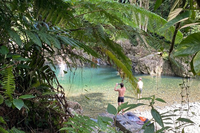 El Yunque Hike Adventure to Las Tinajas Waterfall from Fajardo - Tinajas Waterfall, pools, and natural rock slides