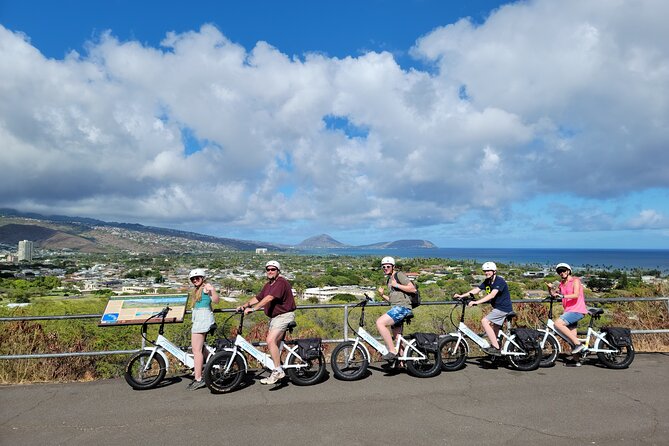 Electric Bike Ride & Diamond Head Hike Tour - The return ride and the small extras