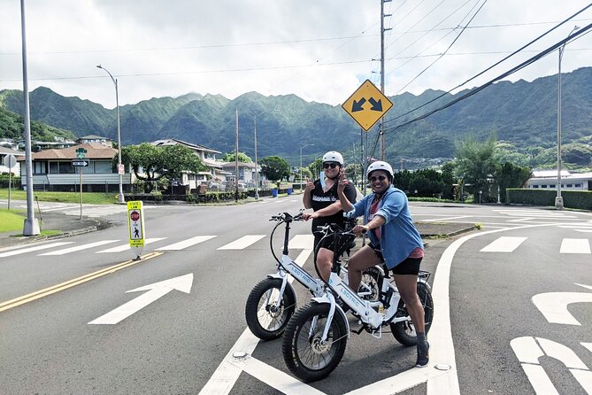 Electric Bike Ride & Manoa Falls Hike Tour - From Waikiki streets to Manoa Valley