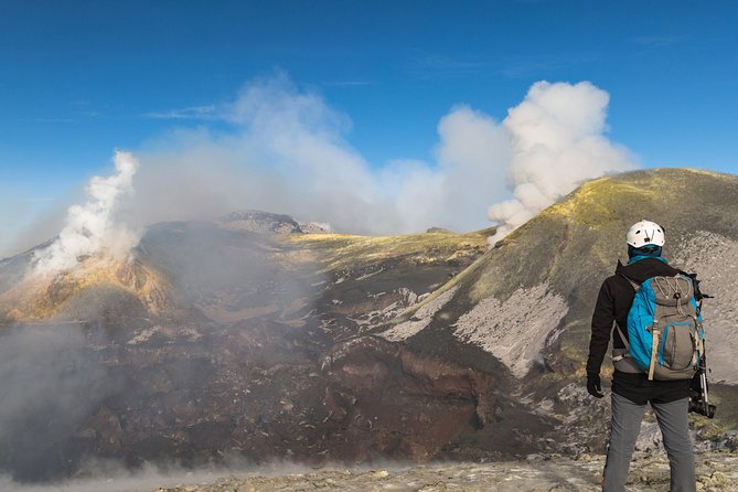 Etna Volcano: South Side Guided Summit Hike - From the upper station across Etna’s black volcanic ground