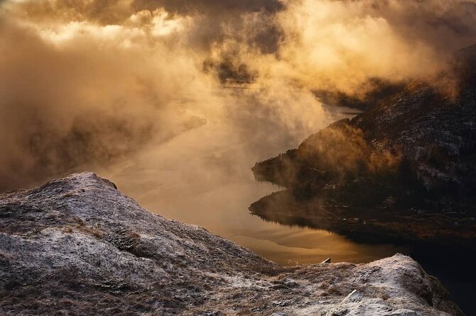 Fjord Hiking - Private tour - The summit reward: open space and fjord views