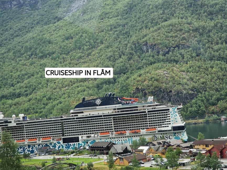 Flåm: Tvinde Waterfalls, Stalheimskleiva Hike & Gudvangen - Gudvangen and the end of the Nærøyfjord