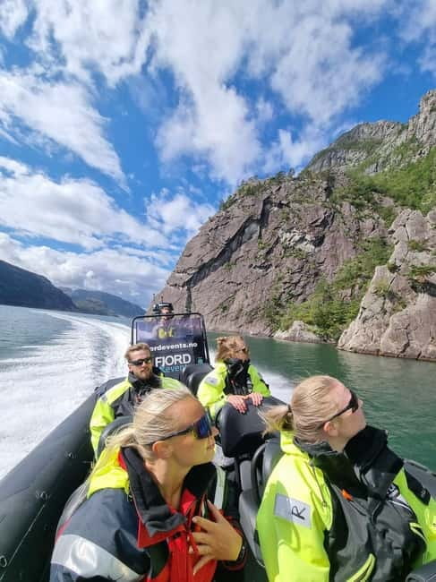 Flørli 4444: RIB & Hike - The Lysefjord portion is more than a transfer