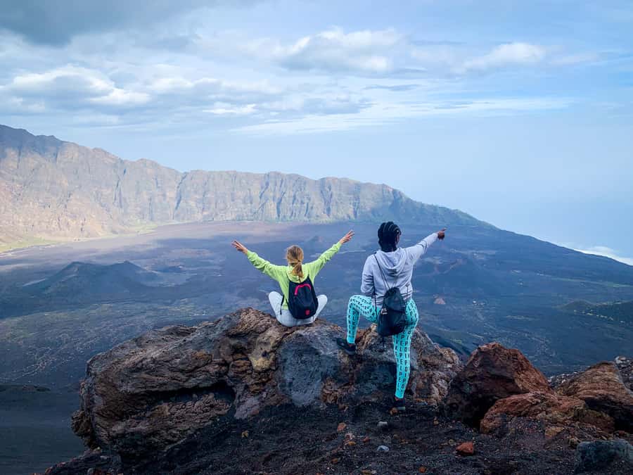 Fogo Island: Pico do Fogo Volcano Summit Hike - Hotel pickup and the approach to the volcano
