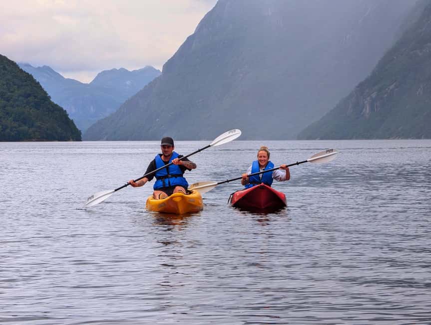 Frafjord Paddling & Månafossen Waterfall Hike Stavanger - The steep path to a 92-meter waterfall
