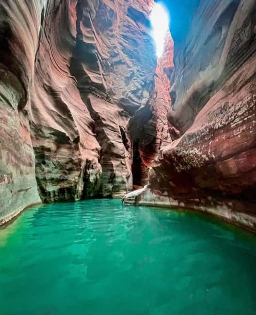 From Amman or Madaba: Wadi Mujib Hiking Tour - The paid mud beach at 5:00 PM
