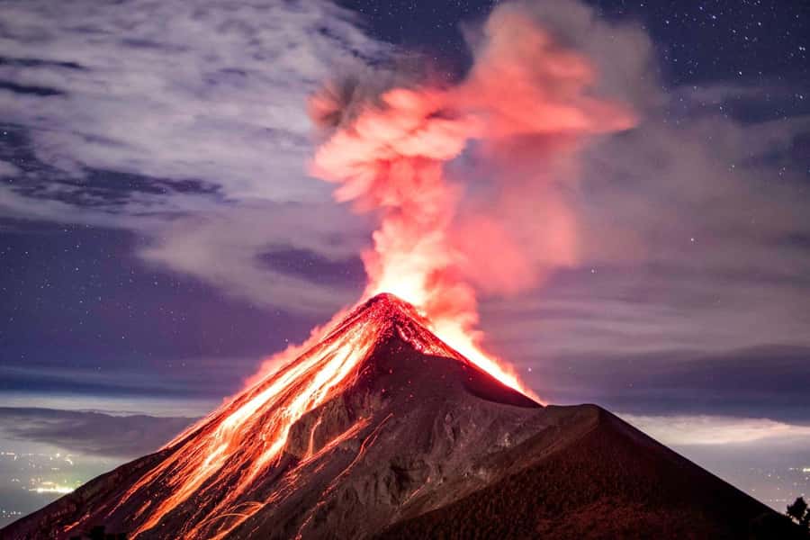 From Antigua: Adventure, 2-Day Hiking to Acatenango Volcano - La Soledad and the long uphill push