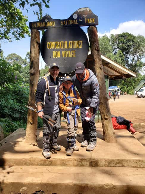 From Arusha/Moshi: Kilimanjaro Hike Marangu Route Day Trip - The descent back to Marangu Gate