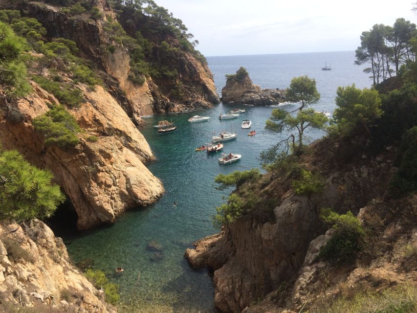 From Barcelona: Costa Brava Hike, Snorkel & Tossa de Mar - Walking the Camí de Ronda for three hours
