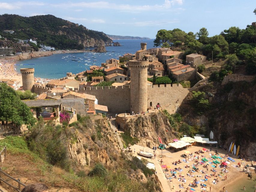 From Barcelona: Costa Brava Hike, Snorkel & Tossa de Mar - The 90-minute ride to Tossa de Mar