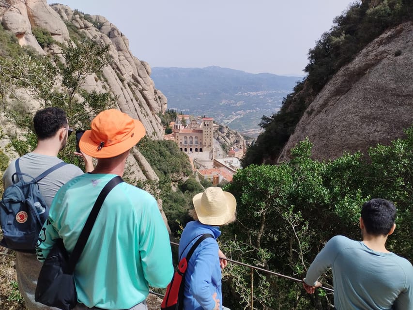 From Barcelona: Montserrat Monastery & Hike with Cable Car - The one-hour ride from Barcelona