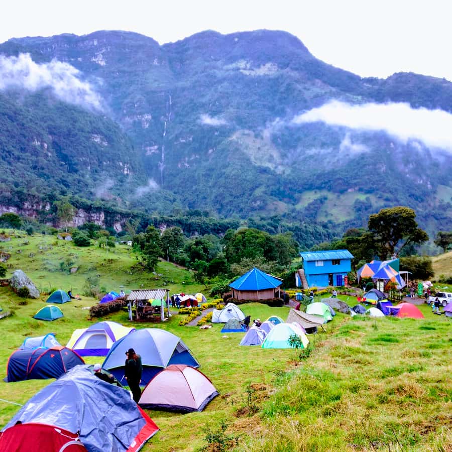 From Bogota: La Chorrera Waterfall Guided Hike - Walking through La Chorrera Park