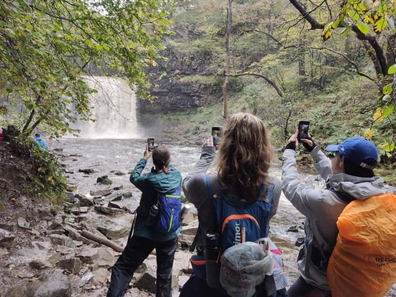 From Cardiff: Guided Hike to 8 Waterfalls in Brecon Beacons - From Cardiff to Pontneddfechan