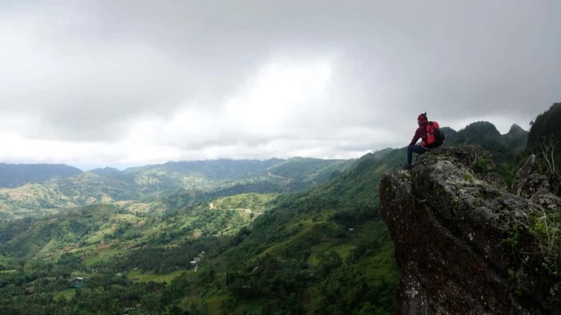 From Cebu: Osmeña Peak and Kandungaw Peak Hiking Trail - The early road from Cebu to Dalaguete