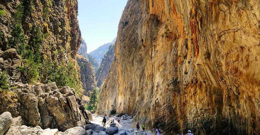 From Chania/Rethymno: Samariá Gorge Guided Hike with Pickup - The early pickup from Chania or Rethymno