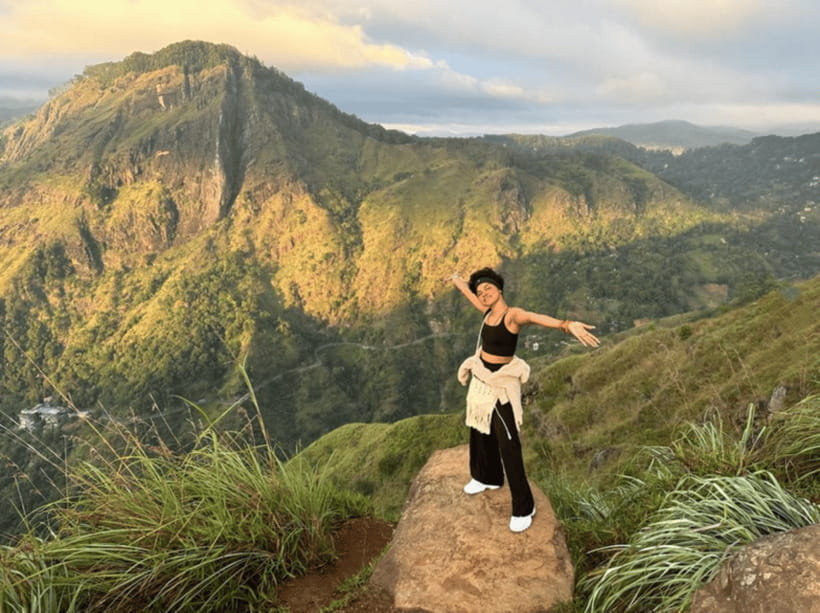 From Ella : Sunrise Hike to Little Adams Peak - Reaching Little Adam’s Peak before the crowds