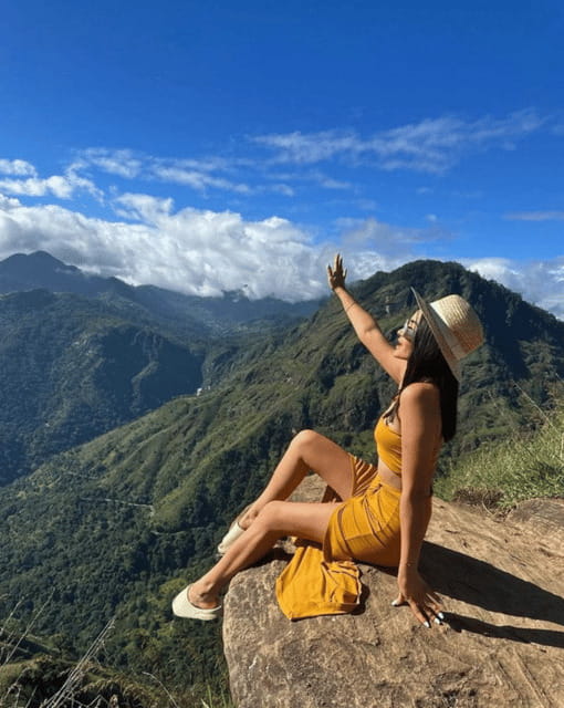 From Ella : Sunrise Hike to Little Adams Peak - The summit view at first light