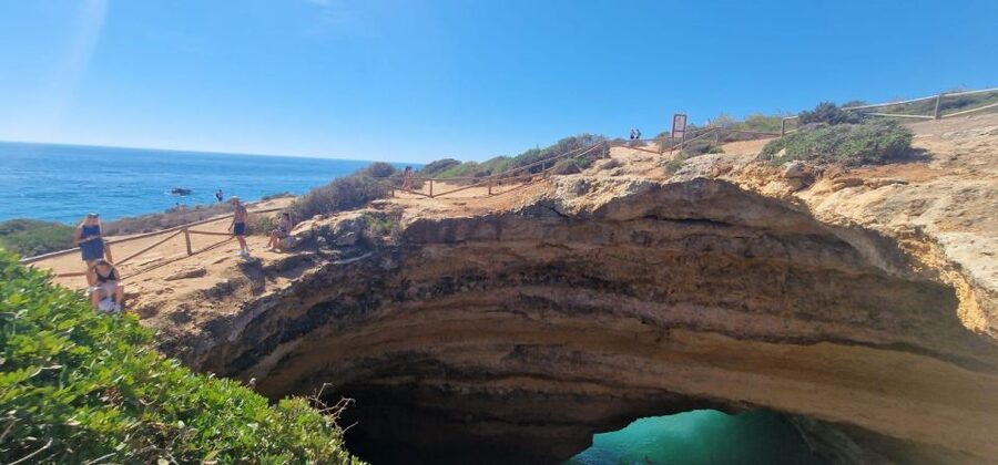 From Faro: Benagil Cliffs Hiking & 4 Treasures Experience - Fitness, footwear, and what to pack