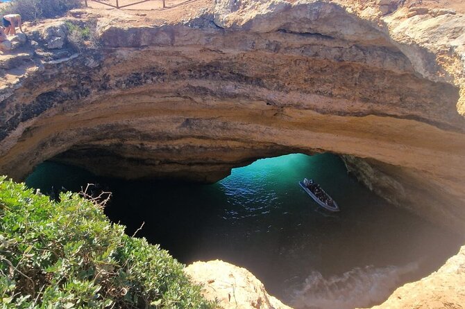 From Faro: Benagil Hiking Cliffs and the 4 Treasure Experience - Praia da Marinha and the Seven Hanging Valleys trail