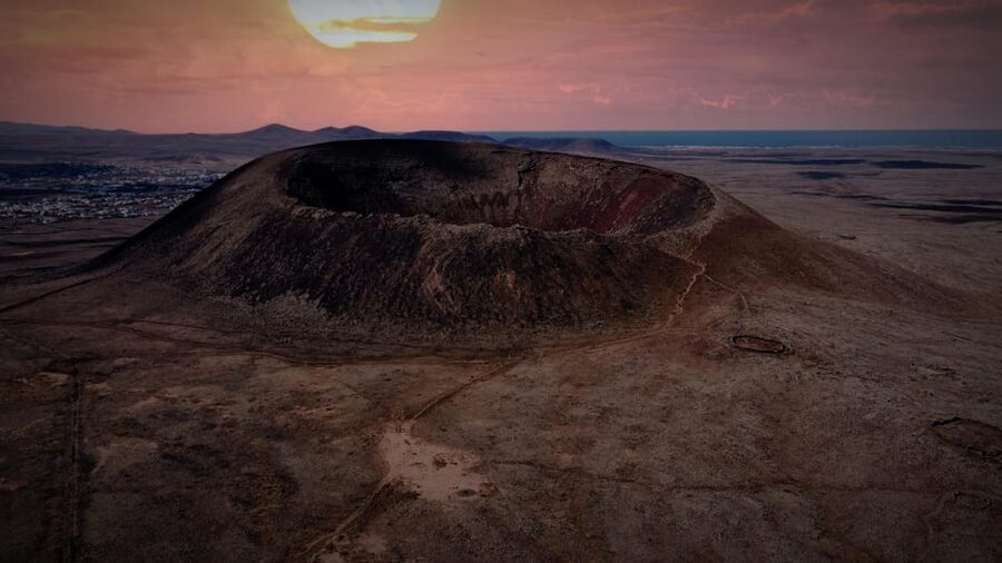 From Fuerteventura: Sunset Hike at Volcano with Scenic Views - Key points at a glance