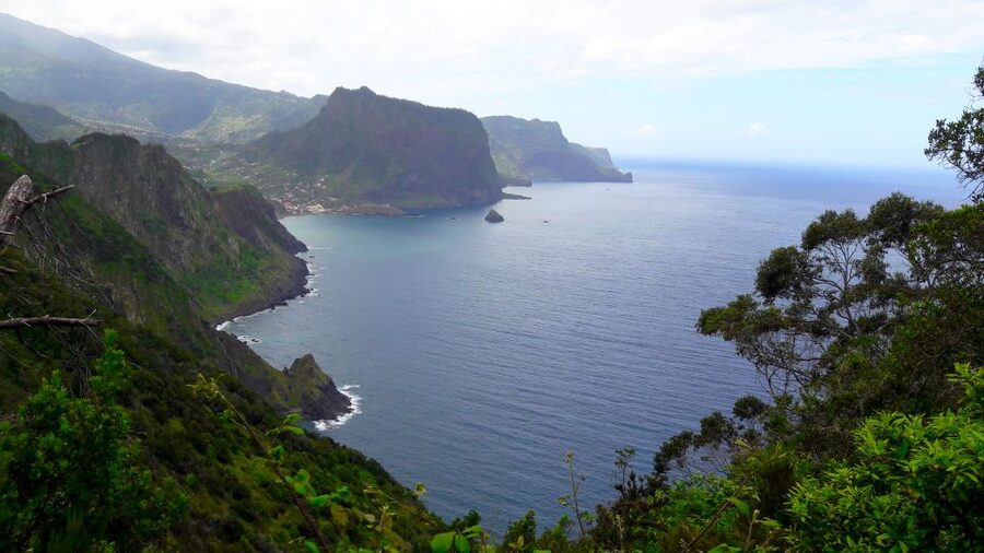From Funchal: Machico to Porto da Cruz Larano Cliff Hike - Starting through Machico’s farmland and levada paths