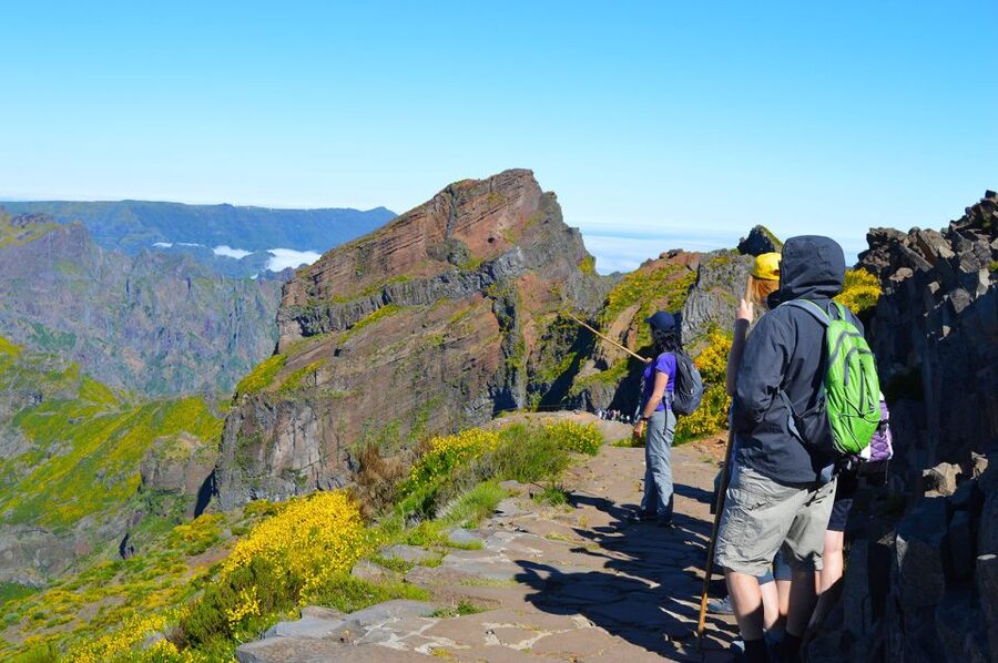 From Funchal: Madeira Peaks Mountain Walk - From Funchal to Pico do Areeiro