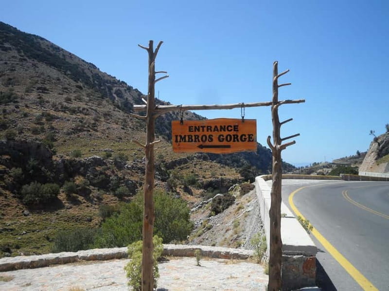 From Georgioupoli: Easy Hiking Day-Trip to Imbros Gorge - Why Imbros Gorge makes a good first Crete hike