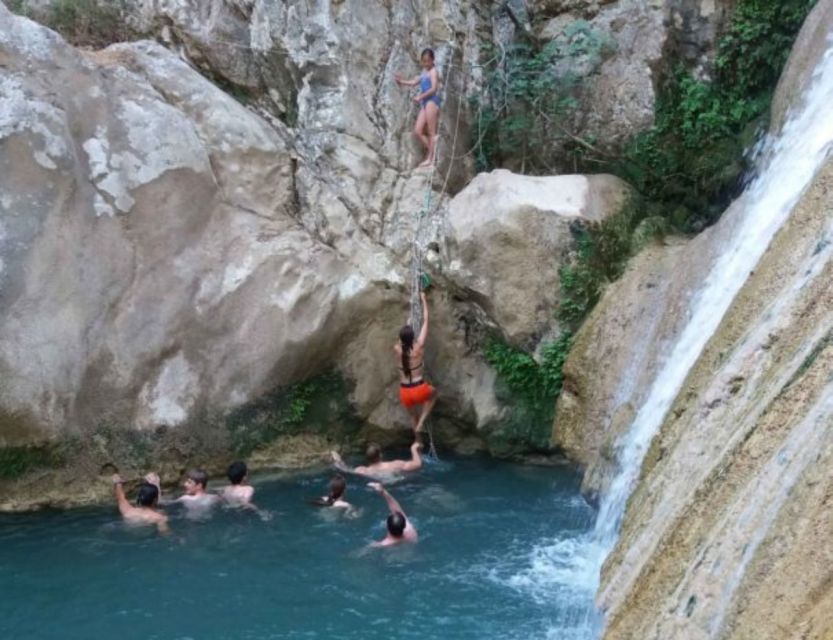 From Kalamata: Polylimnio Waterfalls Guided Hiking Tour - Walking the first bridges and waterfalls