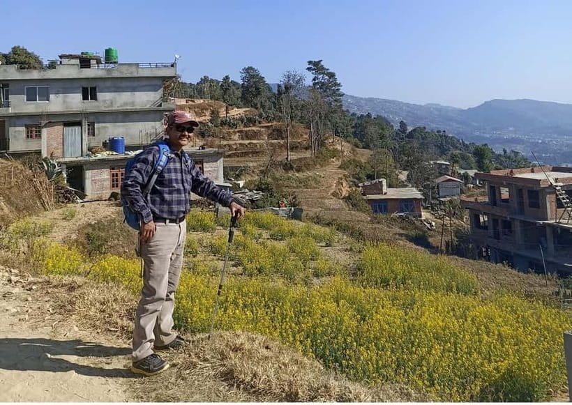 From Kathmandu: Everest View from Nagarkot & hike to Changu - Changunarayan Temple and its carved details