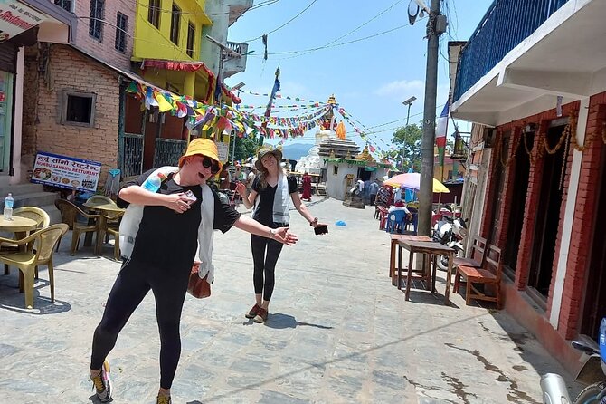 From Kathmandu: Private Scenic Day Hike to NamoBuddha - Walking through a Newari village