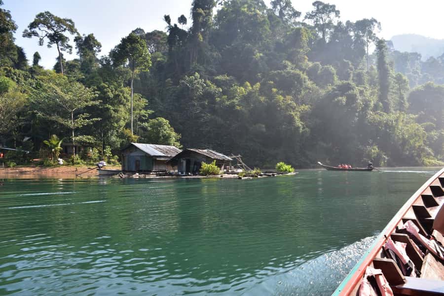 From Krabi: Cheow Lan Lake Cruise and Khao Sok Jungle Hike - The ride from Krabi through Phang Nga