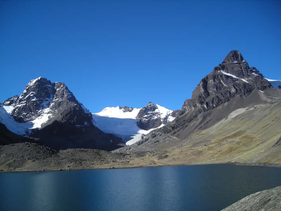 From La Paz: Condoriri Andes, Pico Austria Full Day Hiking - Arriving at Condoriri Lake at 4,600 meters