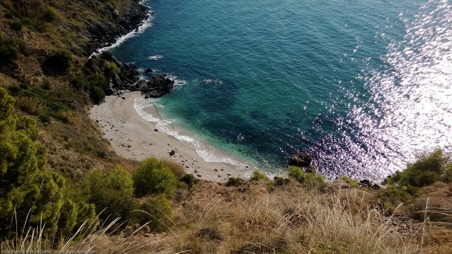 From Malaga: Cliffs of Maro Hike w/ Beach Visit & Snorkeling - Walking through crops, palms, and coastal paths
