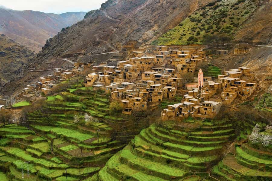 From Marrakech: Atlas Mountains Full-Day Hiking Trip w Lunch - Leaving Marrakech for the Agafay Desert