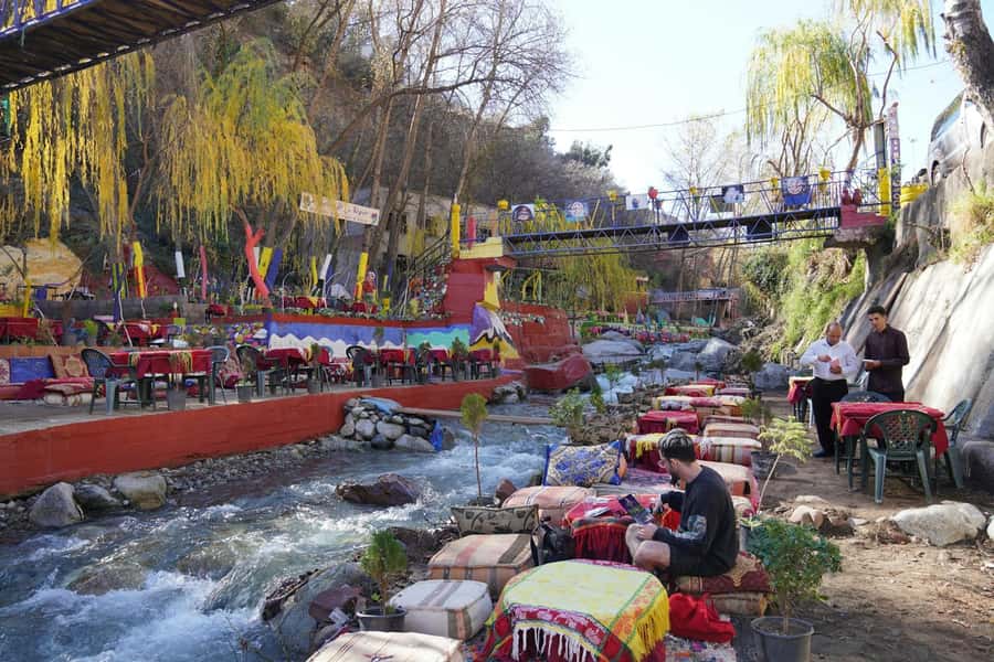 From Marrakech: Ourika Valley Trip, Waterfall Hike & Lunch - From Marrakech to the foothills of the Atlas Mountains