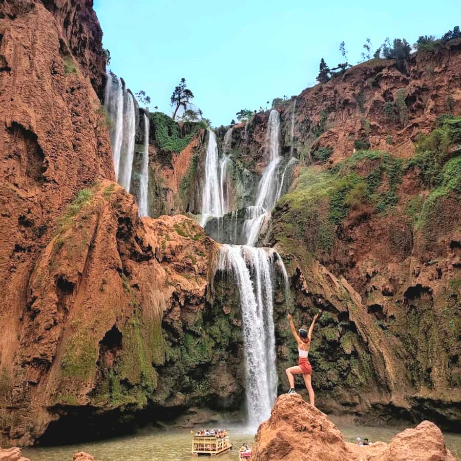 From Marrakech: Ouzoud Waterfalls Guided hike & boat Ride - The road from Marrakech to Ouzoud