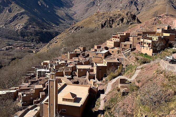 From Marrakesh: Zip-Line & Hike in the Atlas Mountains - A late Moroccan lunch with a mountain view