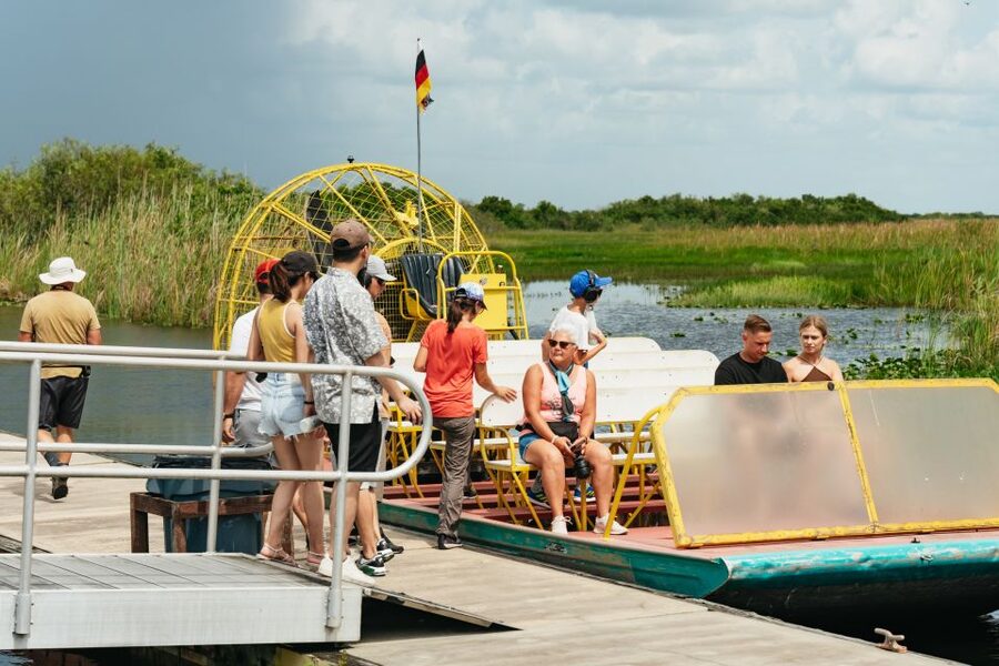 From Miami: Everglades Airboat Ride and Nature Walk - Walking through the tropical hardwood hammock